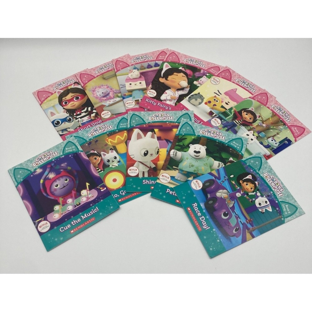 Lot of 10 Gabby's Dreamhouse Scholastic Phonic Books 1-10